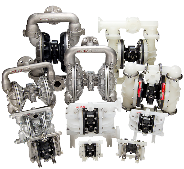 Harrington Industrial Plastics - All-Flo Diaphragm Pumps