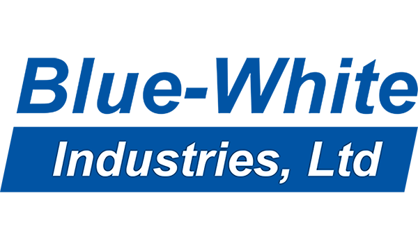 Harrington Industrial Plastics - Blue-White Industries Logo